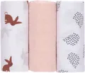 Produktbild: LÄSSIG Stoffwindeln Little Forest, Hase, Mulltuch Set M (Set, 3-St), PETA-approved vegan