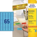 Produktbild: AVERY Zweckform Stick&Lift Etiketten 38,1 x 21,2 mm blau 1.300 Etiketten