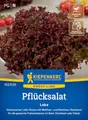 Produktbild: Kiepenkerl Profi-Line Pflücksalatsamen Loka 1021530 – Anbausicherer Lollo-Rossa mit glänzend roten Blättern, schossfest & resistent, für die gesamte Freilandsaison
