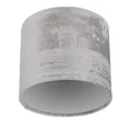 Produktbild: REV Lampenschirm im Vintage Look - Lampenschirm für Tischlampe, Ø 14cm, Ersatzlampenschirm Hänge- und Stehlampe, rund, grau