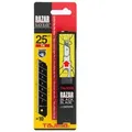 Produktbild: Tajima Razar Black Abbrechklingen 25 mm Spender mit 10 Klingen