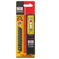 Produktbild: TAJIMA LCB65RBC CUTTERKLINGEN 25 mm Razar Black Blade LCB65RBC