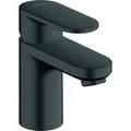 Produktbild: hansgrohe Vernis Blend Einhebel-Waschtischmischer, mit Zugstangen-Ablaufgarnitur, Ausladung 89 mm, 71584670, Farbe: Schwarz Matt