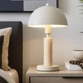 Produktbild: Tischlampe Tischleuchte Schlafzimmerlampe Travertin Stein Pilzlampe 1 flammig