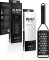 Produktbild: Microplane Sehr Grob - Black Sheep Serie, Flache Reibe, Schwarz, Edelstahl, Hängeschlaufe, 68 mm, 15 mm