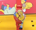 Produktbild: SWATCH SPECIAL 2024 Der Simpsons Valentinstag - SO29Z120 - Süße Umarmung - Neu