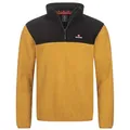 Produktbild: Höhenhorn Skyja Herren Fleece Pullover Senfgelb/Schwarz Gr. S