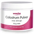 Produktbild: Woscha Colostrum Pulver – 125 g - Dose (332 EUR/kg)