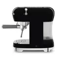 Produktbild: Smeg ECF02BLEU Espressomaschine mit Siebträger 50's Style Schwarz