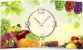 Produktbild: Obst Designer Wanduhr modernes Wanduhren Design leise kein ticken dixtime 3DS-0114