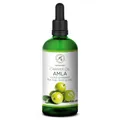 Produktbild: Amla Öl 100 ml – Kaltgepresst – Reines Trägeröl – Basisöl – Amla-Haaröl – Haarpflege und Kopfhautpflege – Feuchtigkeitsspendend und Nährend – Haarglanz – Schönheit