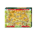 Produktbild: Heye FBA_HY29639 African Habitat, Funky Zoo, Degano Puzzle, Brown