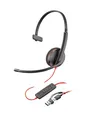 Produktbild: HP Poly Blackwire 3220 Stereo USB-C Headset +USB-C/A Adapter (8X228AA)