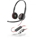 Produktbild: poly Blackwire 3220 USB-Headset schwarz