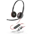 Produktbild: Blackwire 3220 Stereo Headset USB-C-Anschluss incl. USB-Adapter