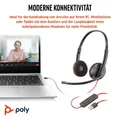 Produktbild: HP Inc. 8X228AA HP Poly Blackwire 3220 kabelgebunden USB-A/C schwarz