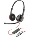 Produktbild: Poly Blackwire 3220, Headset, schwarz