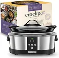 Produktbild: Crockpot, elektronischer Schongarer | 5,7 l (5–6 Pers.) | programmierbar  silber