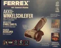 Produktbild: FERREX 12 V Akku Winkelschleifer incl 12V Akku  kompakt neu