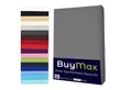 Produktbild: Buymax Spannbettlaken StyleHeim Jersey aus 100% Baumwolle, Jersey, Gummizug: Rundumgummi, Pflegeleicht und Atmungsaktiv in Verschiedenen Farben und Größen