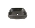 Produktbild: wohnfreuden Aufsatzwaschbecken Andesit Waschbecken Mara 40 cm schwarz eckig (Kein Set), 53_40033