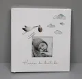 Produktbild: Goldbuch Babyalbum Hurra Du bist da! 30 x 31 cm / 60 Seiten Weiß 15474 NEU
