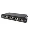 Produktbild: DIGITUS Cat.6A Patch Panel geschirmt 12-Port 1HE 10