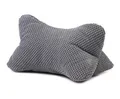 Produktbild: Gözze - Lesekissen Sven, Nackenkissen in genoppter Optik, Lese- und Relaxkissen für Nacken und Rücken, 40 x 25 cm - Anthrazit