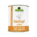 Produktbild: Schecker Nassfutter - Fleischtopf mit Ente - 6 x 820 g - getreidefrei - glutenfrei - in Deutschland herstellt - Reine Fleischtöpfe