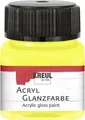 Produktbild: Kreul Acryl Glanzfarbe gelb 20 ml