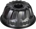 Produktbild: wenco Mini Gugelhupfform Grau 18 cm Gugelhupf Form Bundform Backform Kuchenform
