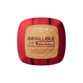 Produktbild: L'Oréal Paris Infaillible 24H Fresh Wear Make-Up-Puder 330 Hazelnut, mattierendes Make-Up-Puder, wasserfest, schweißfest, bis zu 24H Halt