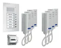 Produktbild: TCS PPU06-EN/02 Türsprechanlage Set 6 Wohneinheiten 2-Draht Sprechanlage UP