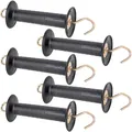 Produktbild: 5x Torgriff mit Haken Torgriffe Weidezaun Paddock Elektrozaun Koppel Pferdezaun