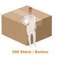 Produktbild: Besucherkittel Hygonorm mit Klettverschluss weiß XL CAT 1, CE PSA VO, lebensmittelecht, 100 Stück/Karton 274039