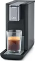 Produktbild: Tchibo Qbo ESSENTIAL Premium Kapselmaschine für Espresso, Caffè und Caffè Grande, kompaktes, innovatives Design, Dark Stone
