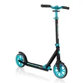 Produktbild: GLOBBER NL 205 Roller – Tretroller Kinder ab 6 Jahre - Scooter 205 mm - ABEC 7 – höhenverstellbar – türkis, aquamarinblau
