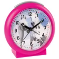 Produktbild: Atlanta 2121/8 Kinderwecker mit Leisegang Pink Pferde