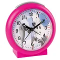 Produktbild: ATLANTA Kinderwecker mit Leisegang Pink Pferde 2121/8