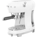 Produktbild: SMEG Espresso-Kaffeemaschine ECF02 - weiß