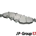 Produktbild: JP GROUP Bremsbelagsatz, Scheibenbremse Hinterachse