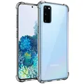 Produktbild: CoolGadget Rugged Handyhülle für Samsung Galaxy S20 Rugged Case, stoßdämpfende TPU Hülle Transparent Klar, kompatibel mit Samsung Galaxy S20 (6,2 Zoll)