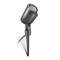 Produktbild: Steinel LED Strahler Spot Garden anthrazit, 6,7 W Bodenstrahler mit Erdspieß, 620 lm Spotlight, Garten Spot schwenkbar, Aluminium
