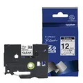 Produktbild: Brother TZe131 Original P-touch Schriftband12 mm, schwarz auf transparent (kompatibel u.a. mit Brother P-touch H100LB/R, H105, E100/VP, D200/BW/VP, D210/VP)