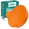 Produktbild: Millto™ Muffenstopfen HT KG Rohr Ø DN 400 mm Orange | Abwasser Kappe Kunststoff Abflussrohr Kunststoffstopfen PVC PP Verbindung Anschlussstück Deckel