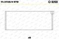 Produktbild: PLEUELLAGERSCHALE FÜR SEAT CORDOBA (6K1, 6K2) - GLYCO 71-3728/4 STD
