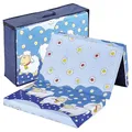 Produktbild: Bambini klappbare Reisebettmatratze 120x60 cm Schäfchen faltbar