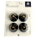 Produktbild: Graef 0000001 Gummisaugfüße, mit M6-Gewinde, anthrazit (4er Pack)