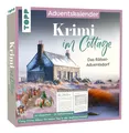 Produktbild: Krimi im Cottage – Der Cosy Crime Adventskalender mit Rätsel-Story für 24 Tage. 3D-Weihnachtsdorf zum Zusammenbauen, Rätseln und Wohlfühlen