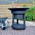 Produktbild: Feuerplatte Grillplatte Plancha Grillpfanne Schaschlik Feuerstelle Grilltisch